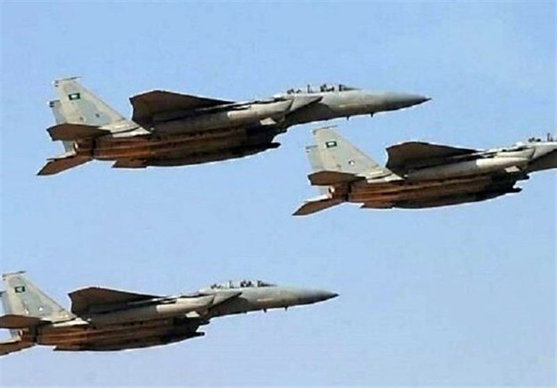 حمله جنگنده های عربستان به یمن