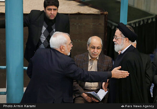 مراسم وداع با پیکر آیت الله هاشمی رفسنجانی