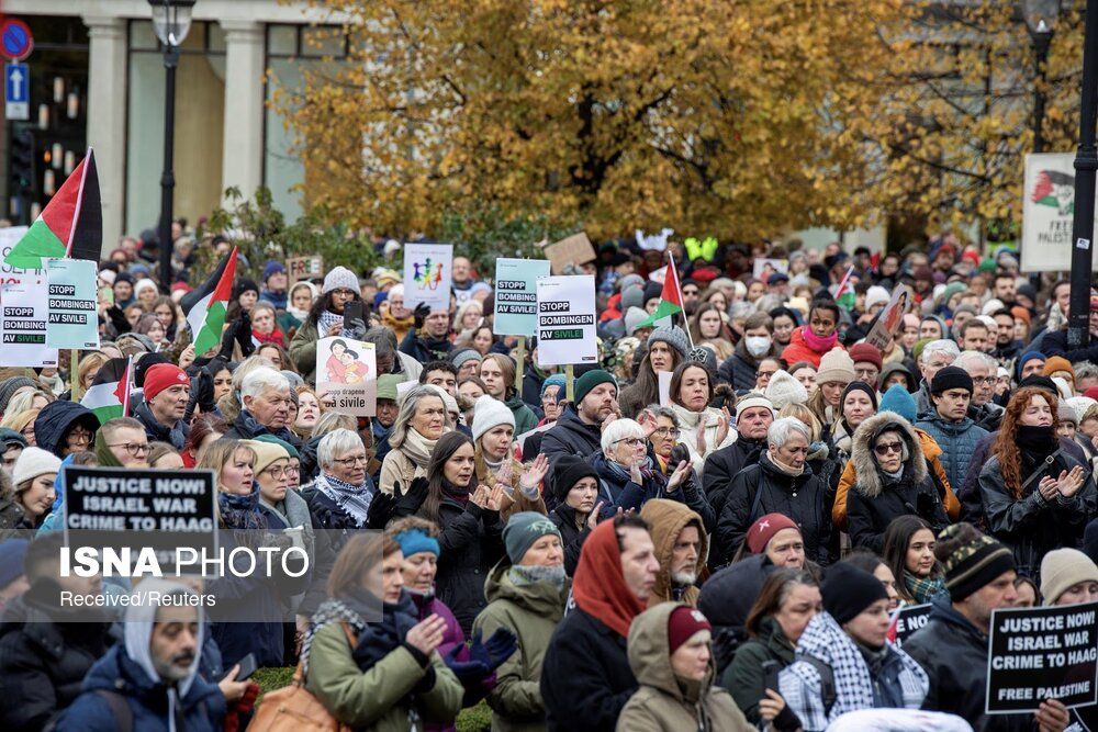 تعلیق دانشجوی لهستانی به دلیل حمایت از فلسطین + عکس