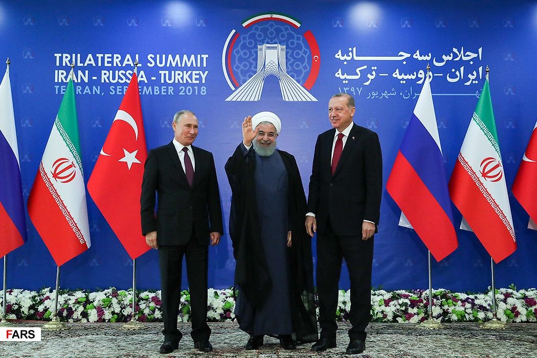 روحانی، پوتین و اردوغان دیدار می‌کنند