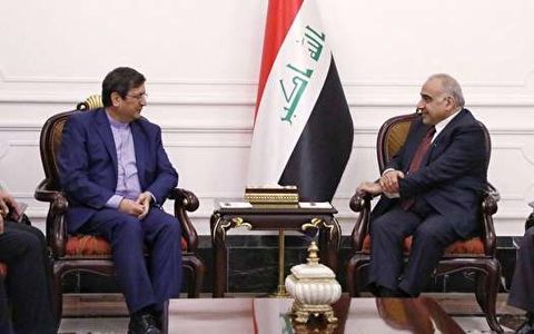 همتی در بغداد با نخست وزیر عراق دیدار و گفتگو کرد