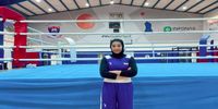 کسب اولین مدال تاریخ بوکس زنان ایران