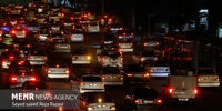 وضعیت ترافیک در اتوبان قزوین - کرج