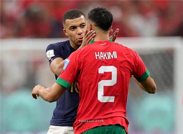 صحنه ای زیبا در جام جهانی قطر /ناراحت نباش برادرم...