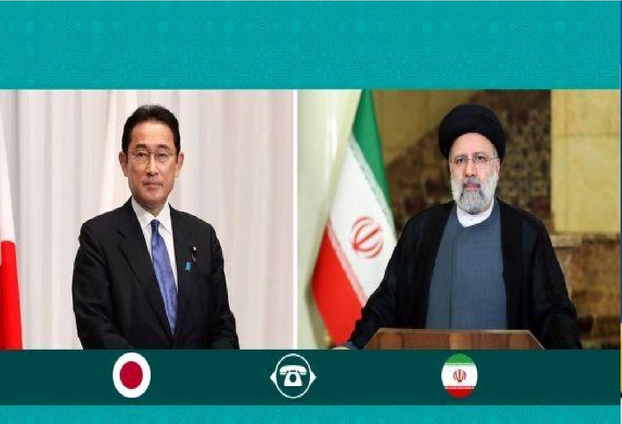 تماس تلفنی سران ایران و ژاپن / پیشنهاد مهم ابراهیم رئیسی به نخست‌وزیر ژاپن