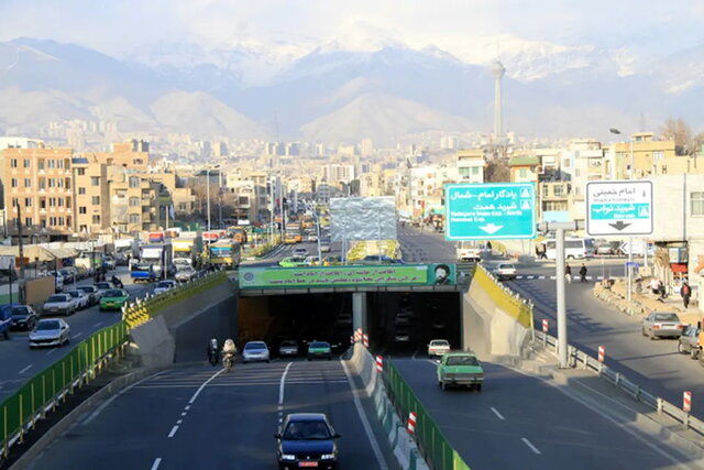 پیش بینی کاهش محسوس دمای هوا در تهران