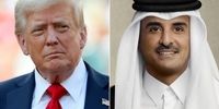 گفت‌وگوی تلفنی امیر قطر و ترامپ درباره تحولات منطقه