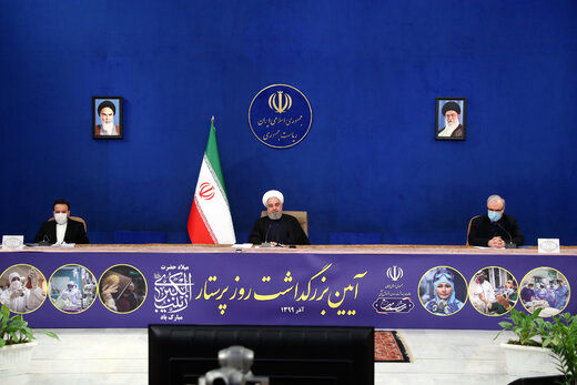 روحانی: کرونا در کنار جنگ اقتصادی برای ما یک آزمایش است