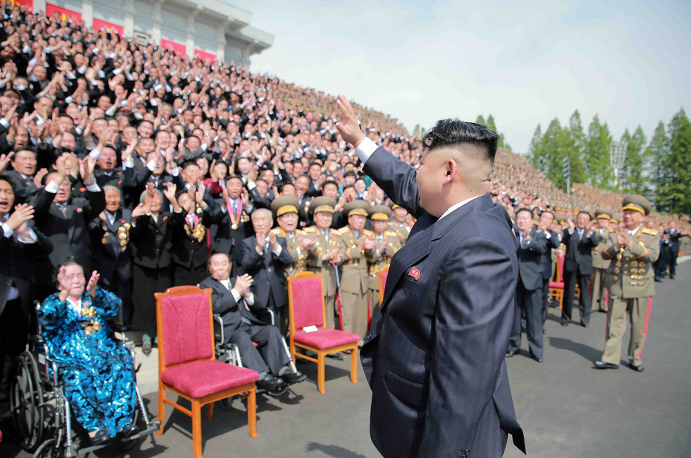 فیلم دیدنی از حرکات آکروباتیک رهبر کره شمالی