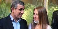گفتگوی احمدی نژاد با مدیر پاویون اسرائیل/ داوری عکس رو کرد