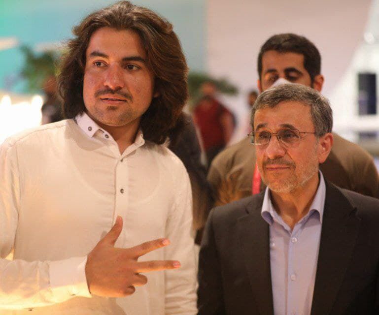 ژست معروف احمدی نژاد در دبی تکرار شد