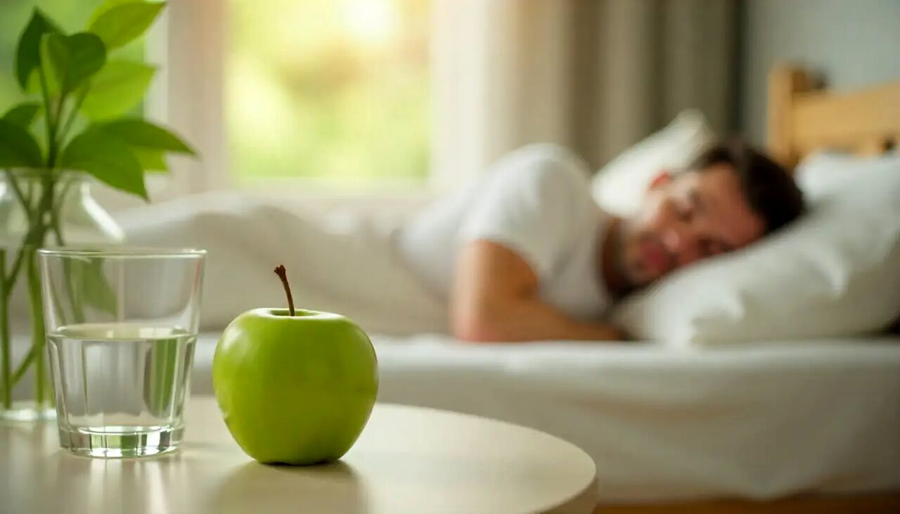 فواید باورنکردنی خوردن یک سیب قبل از خواب/ از تنظیم خواب تا پاکسازی روده ها و ....
