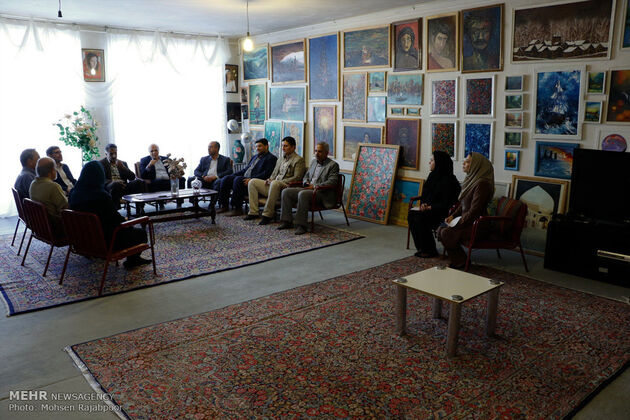 دیدار با پیشکسوتان هنر صنایع دستی