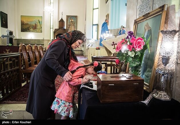 مراسم عید پاک در کلیسای گریگور مقدس