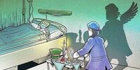 نوروز بیماران کرونایی در بیمارستان!+ کاریکاتور
