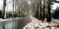 انسداد ۱۳ جاده اصلی و فرعی / بارش برف در جاده‌های ۲ استان
