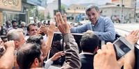 محمود احمدی نژاد آفتابی شد +تصاویر