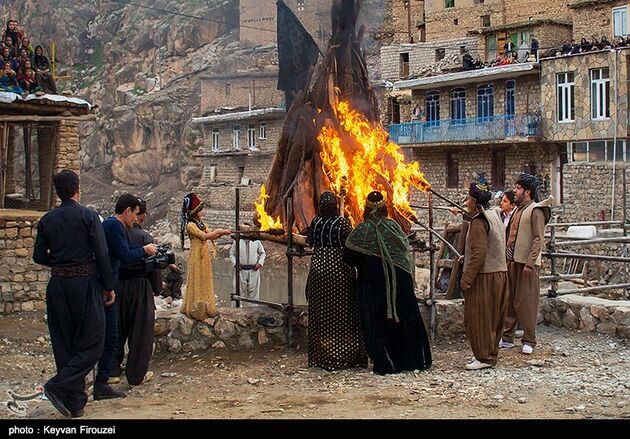 جشن نوروز در روستای پالنگان