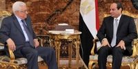 دیدار عباس با السیسی پیش از برگزاری نشست سه‌جانبه مصر، اردن و فلسطین