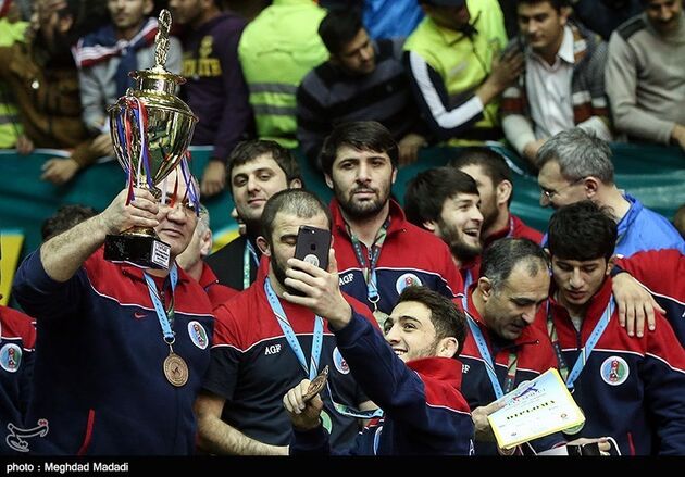 قهرمانی ایران در رقابت های جام جهانی کشتی آزاد