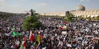 تصاویر سخنرانی ابراهیم رئیسی در میدان نقش جهان اصفهان
