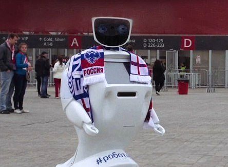 ساخت ربات بادیگارد برای جام جهانی فوتبال روسیه ! 