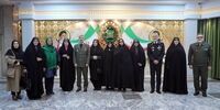 دیدار فرمانده ارتش با نمایندگان زن مجلس + عکس 