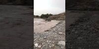 لحظه وحشتناک غرق شدن پاترول در سیل + فیلم