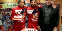 هنرمند سرشناس در جشن شبانه ستاره پرسپولیس+عکس