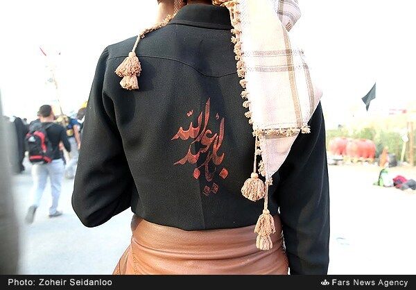 کوله نوشته های زائران