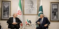 دیدار لاریجانی با وزیر خارجه پاکستان/ همکاری‌های ایران و پاکستان می‌تواند به آرامش و صلح منطقه کمک کند 