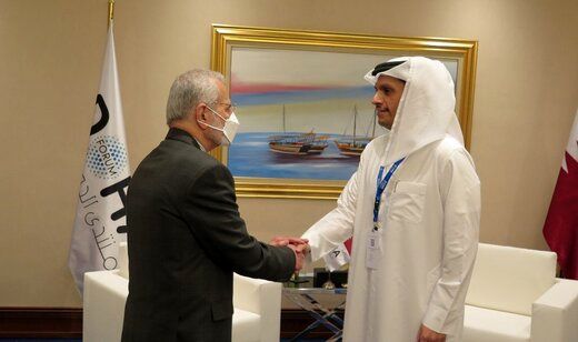 محور گفتگوی کمال خرازی در دیدار با وزیر خارجه قطر 