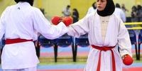 بانوان کاراته کا ایران در خیایان +عکس