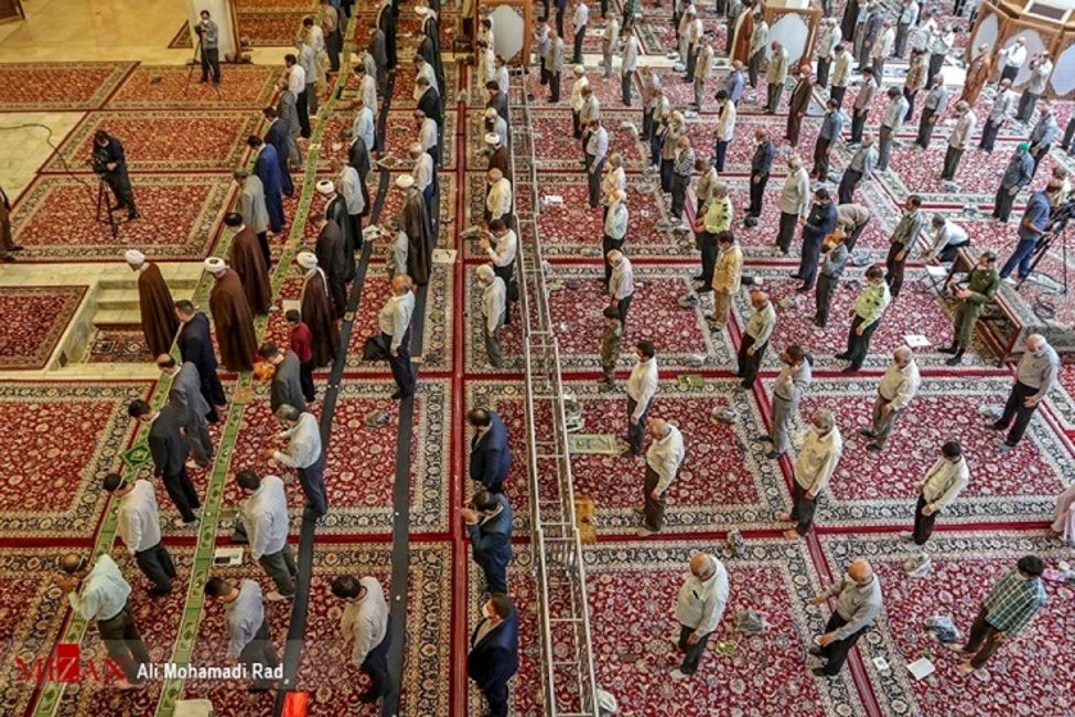 نماز عید فطر در مصلی شهر تهران اقامه نمی‌ شود