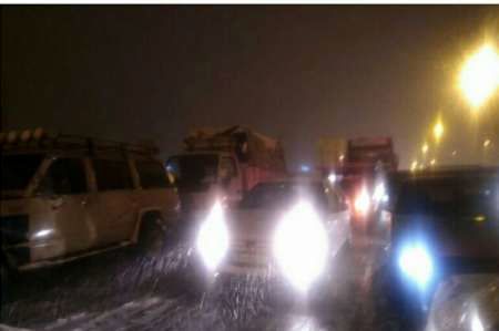 ترافیک سنگین در هراز و فیروزکوه 