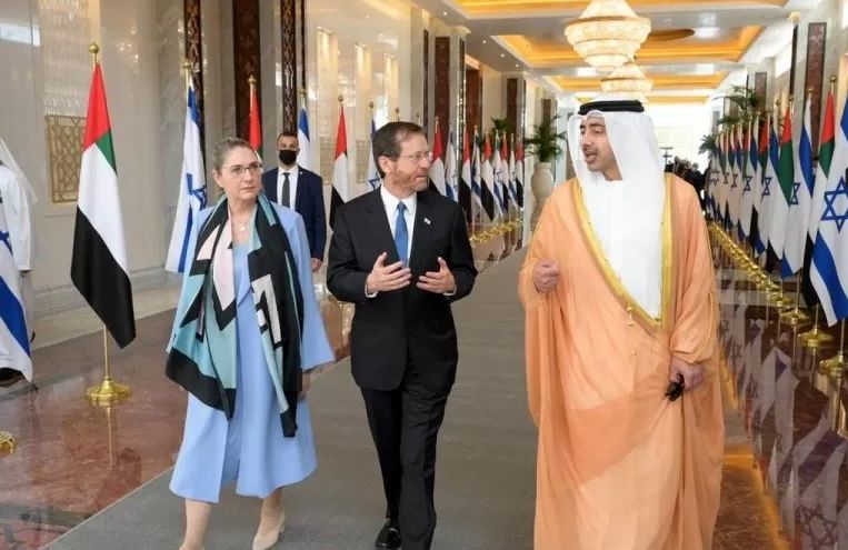 اولین سفر رئیس اسرائیل به امارات رقم خورد