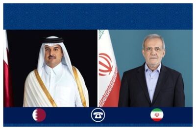 گفت‌وگوی تلفنی رئیس‌جمهور با امیر قطر