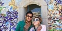 رضا قوچان نژاد و همسرش +عکس