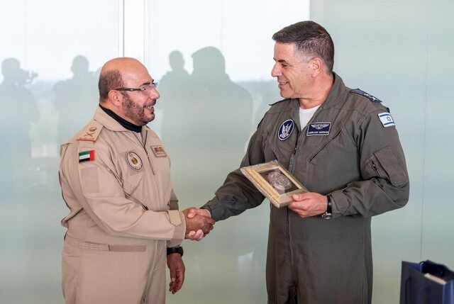 جزئیات سفر فرمانده نیروی هوایی امارات به اراضی اشغالی