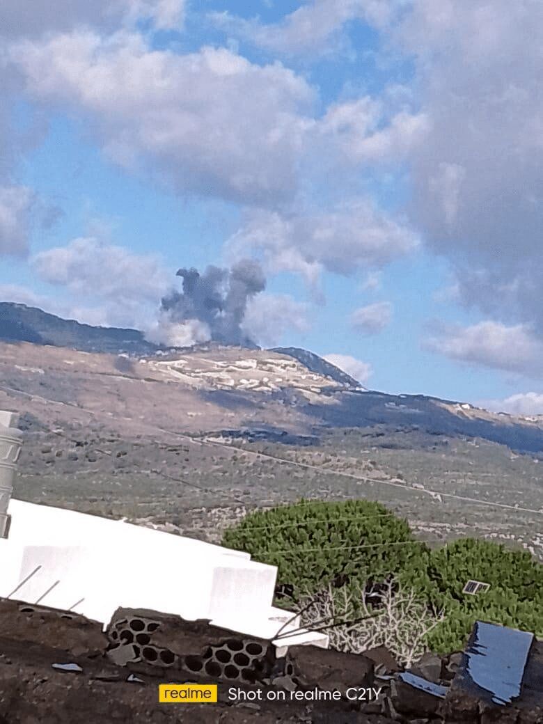 حمله هوایی اسرائیل به جنوب لبنان/ عکس