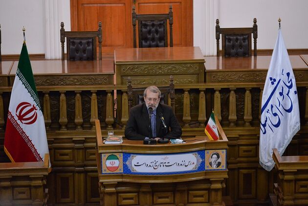 نشست خبری علی لاریجانی به مناسب روز مجلس