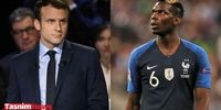 خداحافظی پوگبا ستاره فرانسوی فوتبال از تیم ملی؛ جنجالی که ماکرون به پا کرد