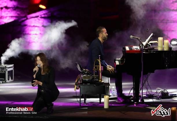 کنسرت همسر سارکوزی با حضور سعد حریری