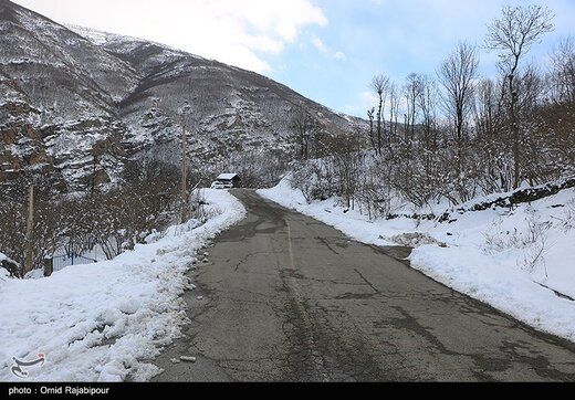 این مسیرهای استان تهران برفی است 
