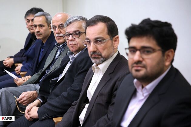 دیدارمسئولان پژوهشکده علوم شناختی با رهبری