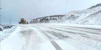 برف و کولاک این جاده کشور را مسدود کرد