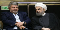 حسن روحانی به مراسم گرامیداشت احمد ناطق نوری رفت +عکس