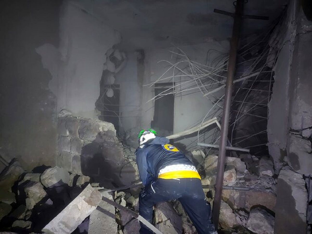گزارش تصویری از تخریب مقر  موساد با موشک‌های بالستیک سپاه + فیلم 