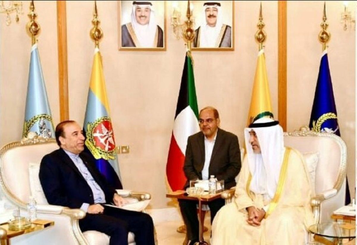 رایزنی سفیر ایران در کویت / مناسبات نظامی و امنیتی گسترش می یابد