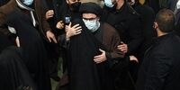نمایی از گریه زینب سلیمانی در آغوش پدر شوهرش+عکس